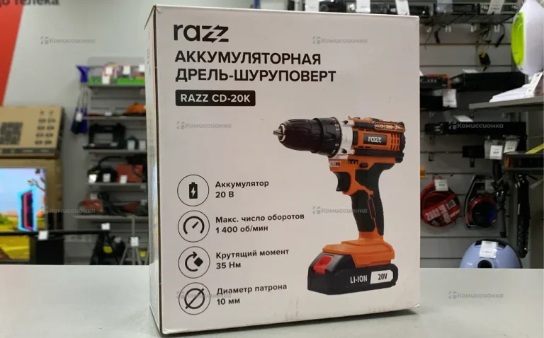 Шуруповерт Razz CD-20K