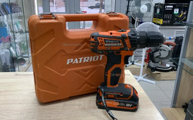 Аккумуляторная дрель-шуруповерт PATRIOT BR 181UES