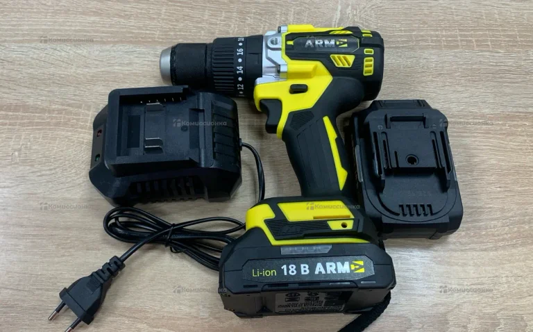 Дрель-шуруповерт ARMA ДШУА-С18В2.0-2-2