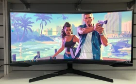 Купить Монитор Samsung LC34G55TWWiXCI 165гц б/у , в Рязань Цена:23900рублей