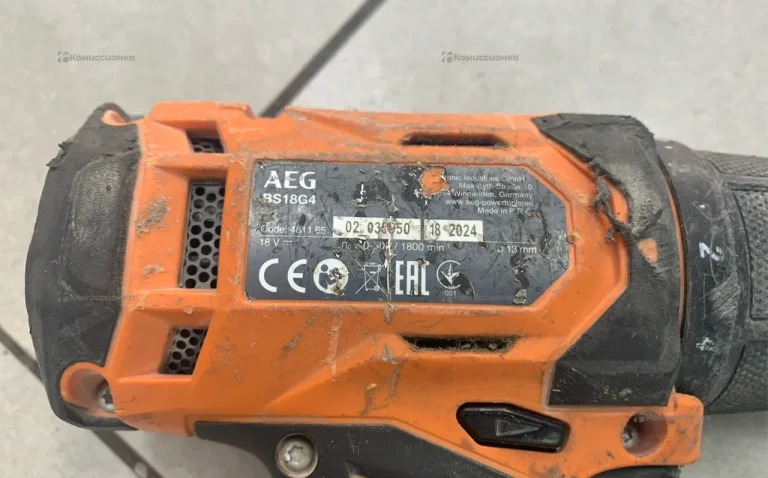 Аккумуляторная дрель-шуруповерт AEG BS18G4