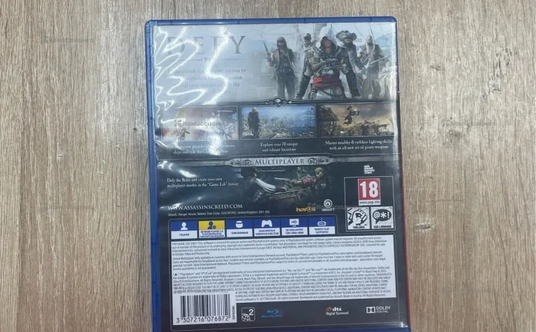 PS4. Диск PS4 assassin Black Flag