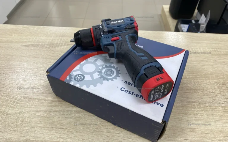 дрель-шуруповерт Mokital li-ion 16.8v