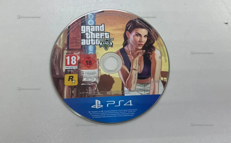 Диск Ps 4 GTA V