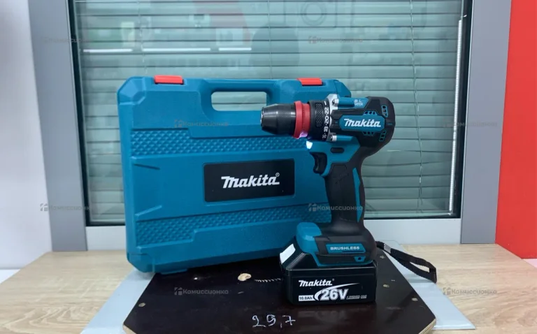безщеточный шуруповерт Makita патрон