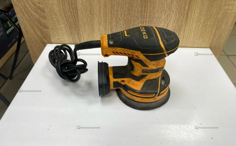 Эксцентриковая шлифмашина сетевая DEKO DKG400-125