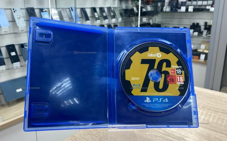 PS4. Диск Fallout 76