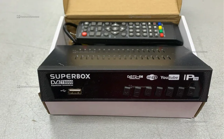 Цифровая ТВ приставка  SuperBox