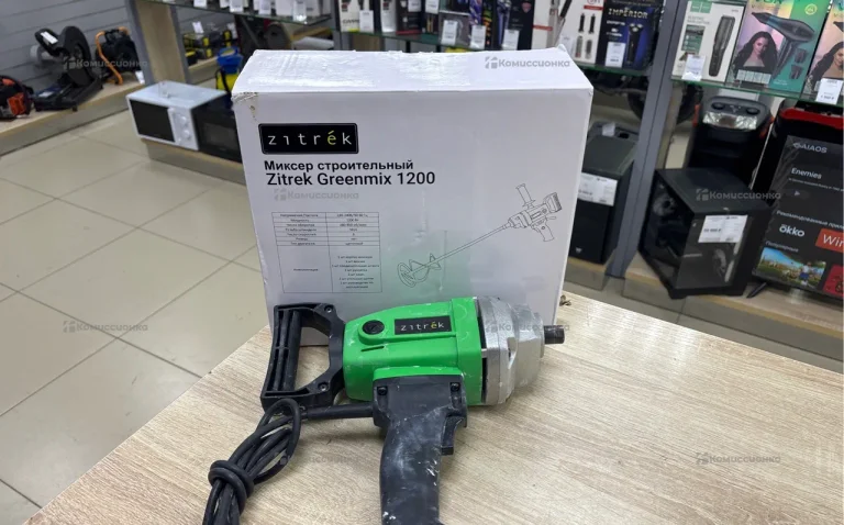 Миксер строительный Zitrek Greenmix 1200