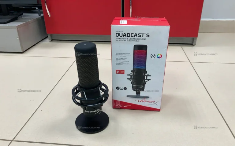 Микрофон HyperX Quadcast D
