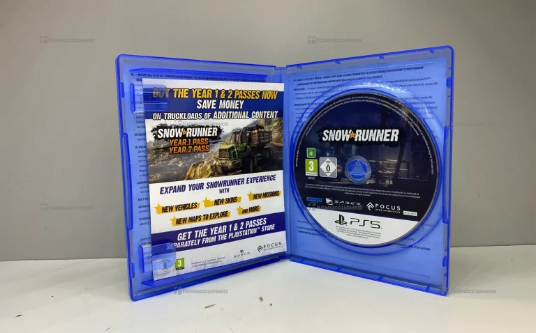 PS5 Диск SNOW RUNNER