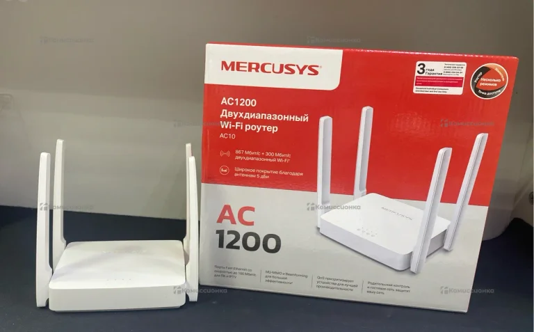 Роутер двухдиапазонный mercusys ac10