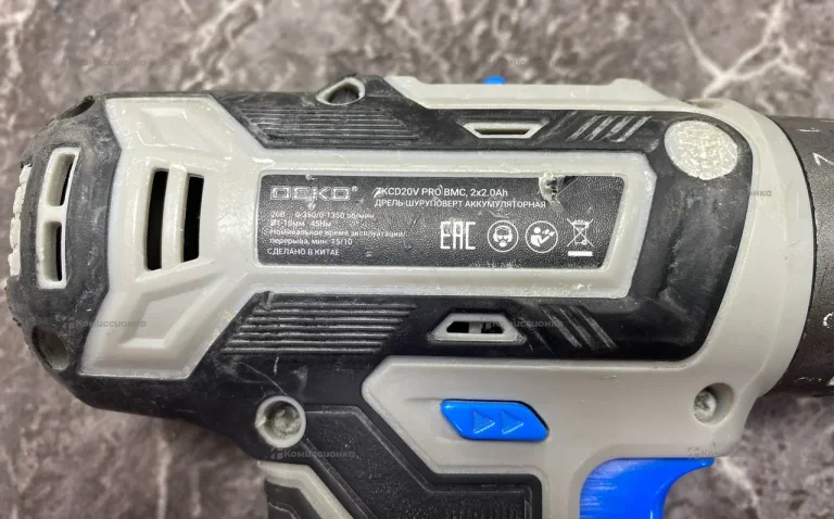 Аккумуляторный шуруповерт DEKO ZKCD20v