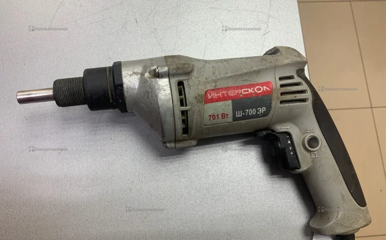 дрель шуруповерт интерскол ш-700эр
