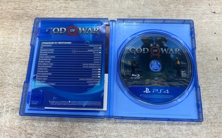 PS4 диск. God of War
