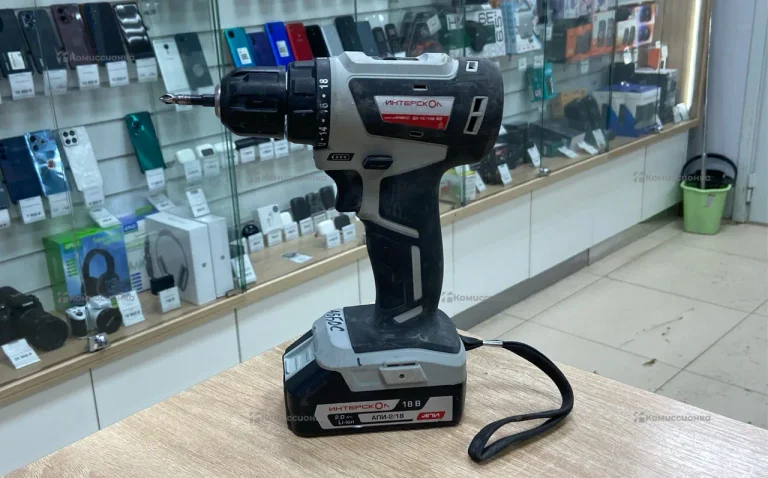 Аккумуляторный шуруповерт Интерскол ДА-10/18В 42