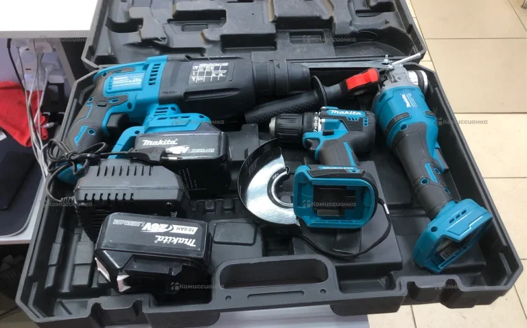Набор Makita 3 в 1  Ушм+Перфоратор+Шуруповерт
