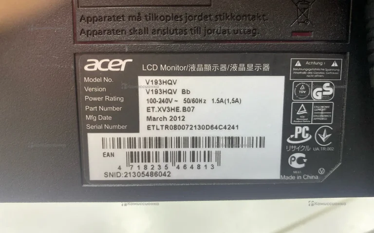 Монитор Acer V193 D