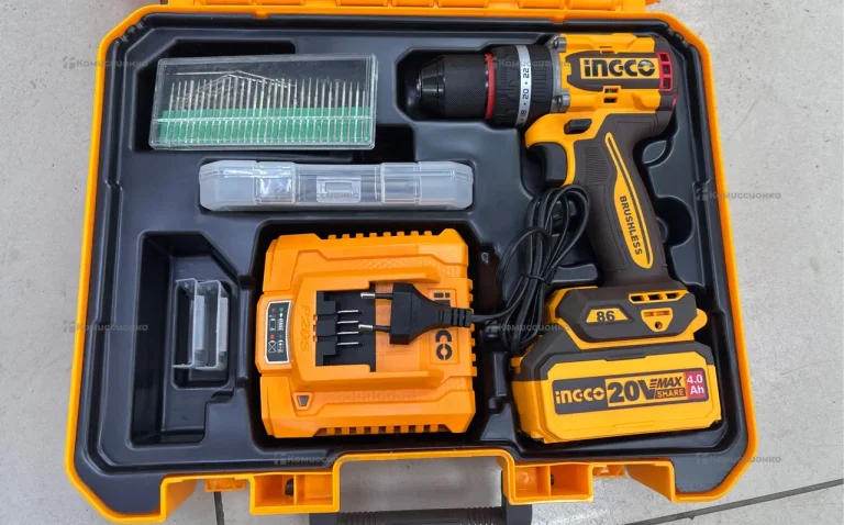 Аккумуляторная дрель INGCO