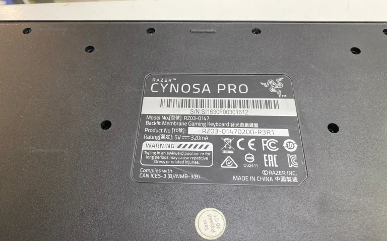 Клавиатура  razer cynosa pro