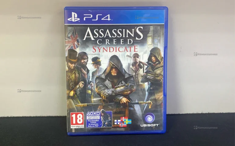 PS4 диск Resident Evil 2 Assassins Creed Syndicate