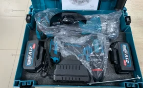 Набор Makita 2в1 (УШМ/Шуруповерт)21V 4Ah