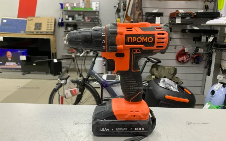 Дрель-шуруповерт СПЕЦ ПРОМО БДА-18-П