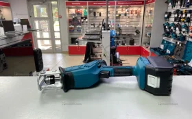 Сабельная пила Makita АКБ синий кейс