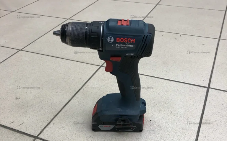 Дрель-шуруповерт Bosch GSR 180-LI 1.5Ah x2 Bag