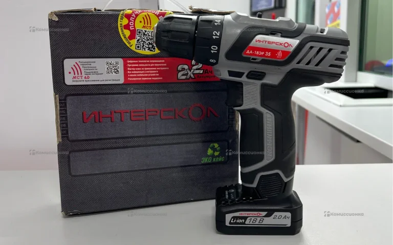 Дрель-Шуруповерт Интерскол ДА-18ЭР 35