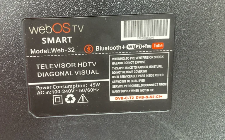 Телевизор webos. web-32.
