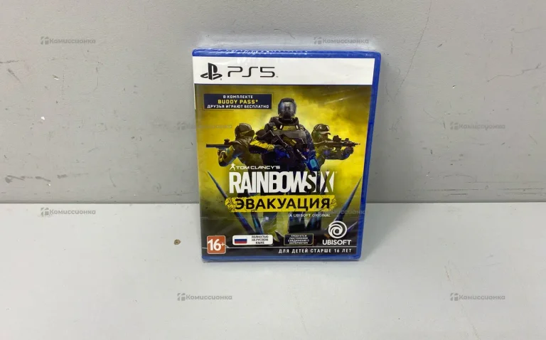 Диск на ps5 rainbow six