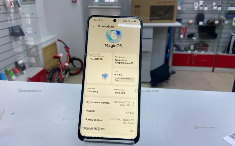 Honor X7c 6/128Gb