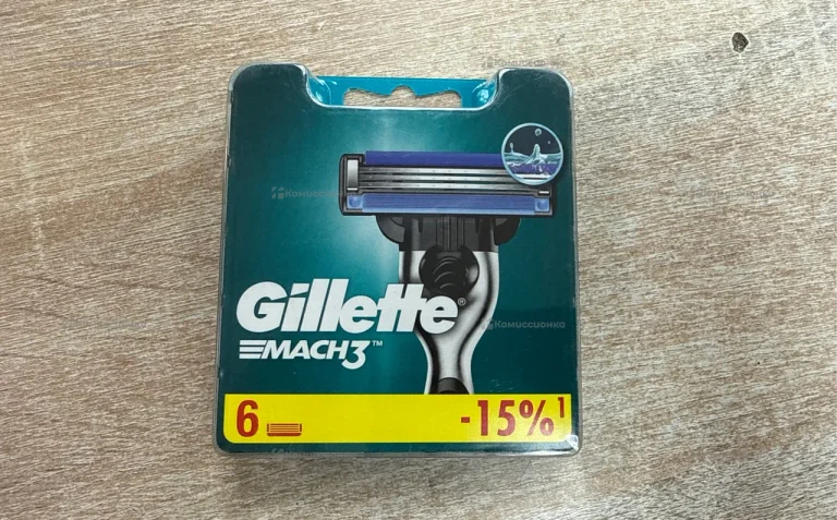Кассеты Gillette Mach 3 6шт