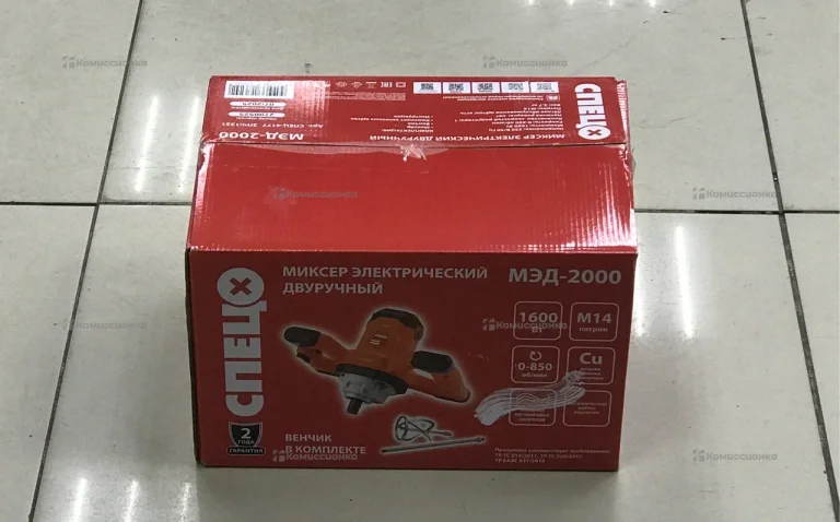 Миксер строительный СПЕЦ МЭД-2000