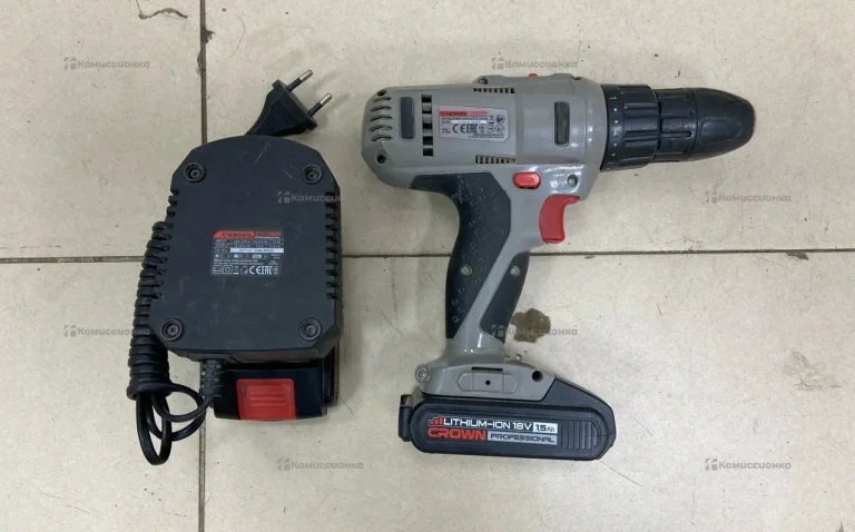 Аккумуляторный ударный шуруповерт CROWN CT21075HMX