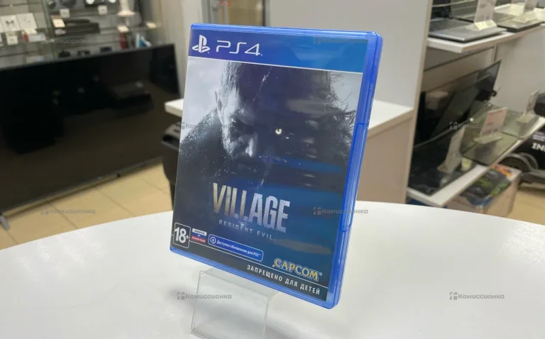диск для ps4 resident evil village