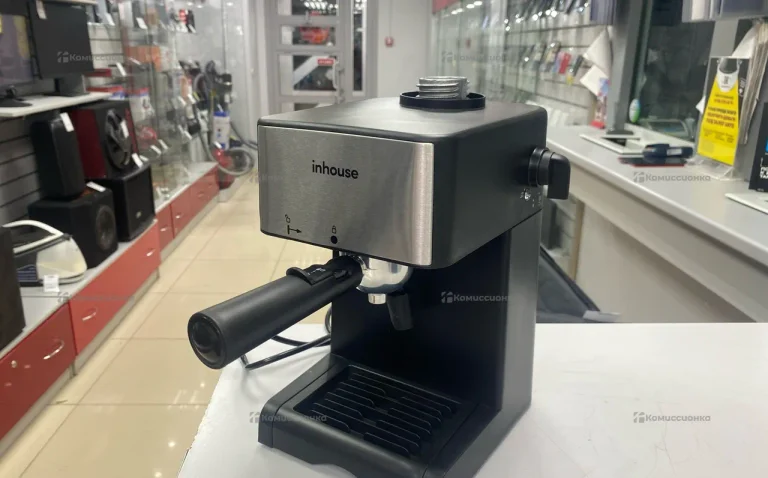 Кофеварка рожкового типа Inhouse ICM0401BK