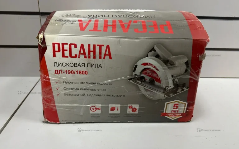 Дисковая пила РЕСАНТА ДП-190/1800