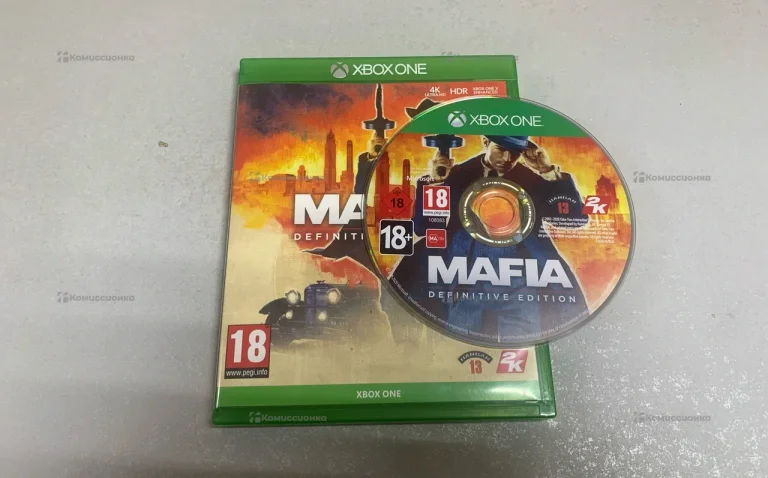 Диск MAFIA: DEFINITIVE EDITION (Xbox one)