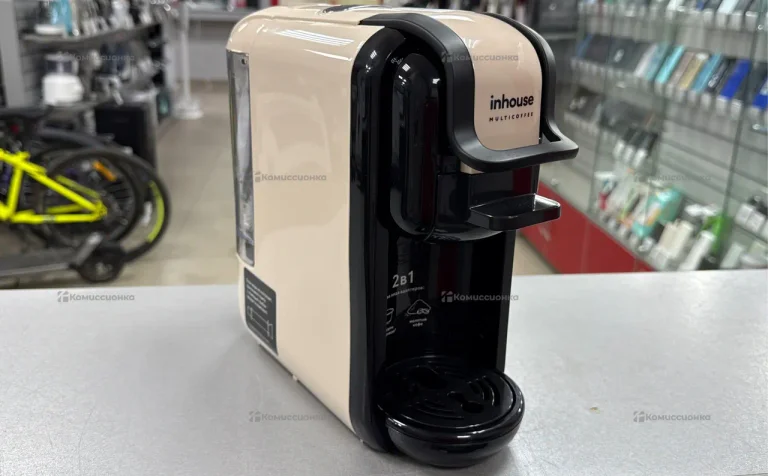Кофемашина капсульная inhouse ICM1907BG