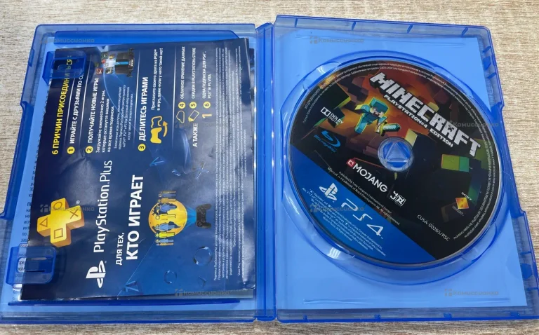 PS4. Minecraft
