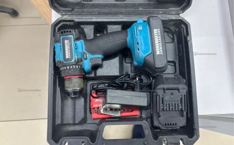 ШУРУПОВЕРТ WorkMaster АШ-6520БК