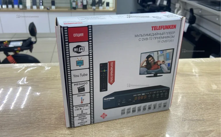 Цифровая ТВ приставка  Telefunken