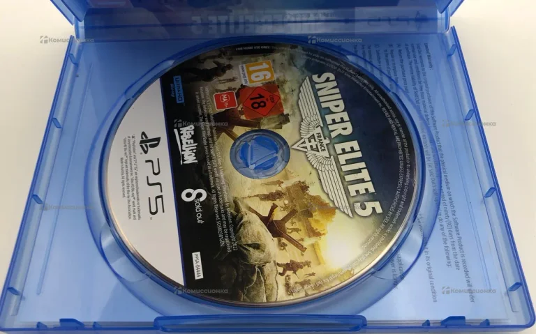 диск ps5 . Sniper Elite 5
