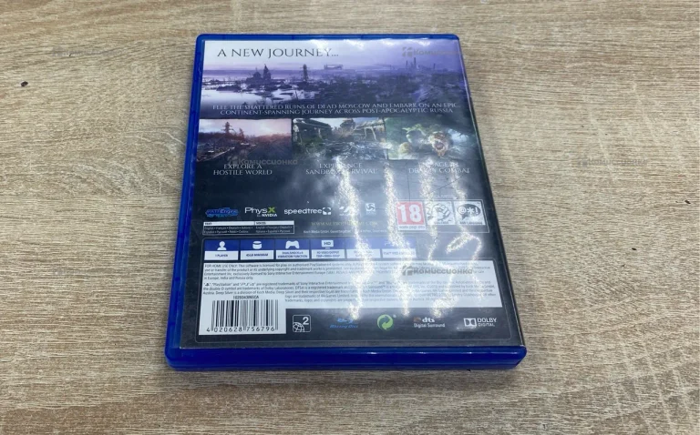 PS4. диск ps4 metro exodus