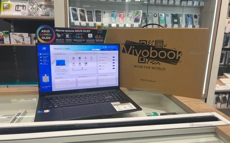 ASUS ViVoBook 15X OLED 16/512  15.6” Core i5-1335U  Black