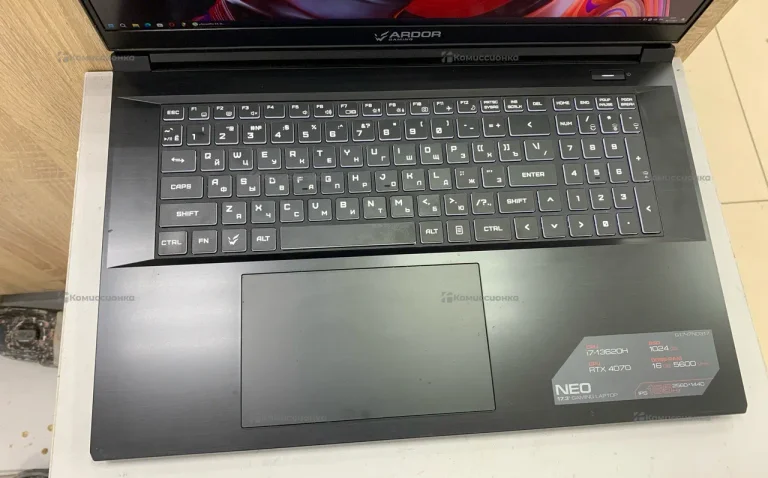 Ноутбук  Ardor gaming G17-i7nd317