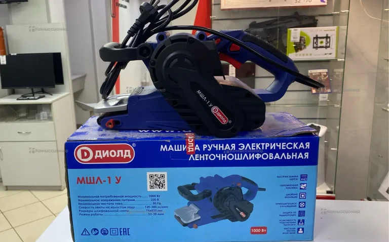 Ленточная шлифмашина ДИОЛД МШЛ-1У