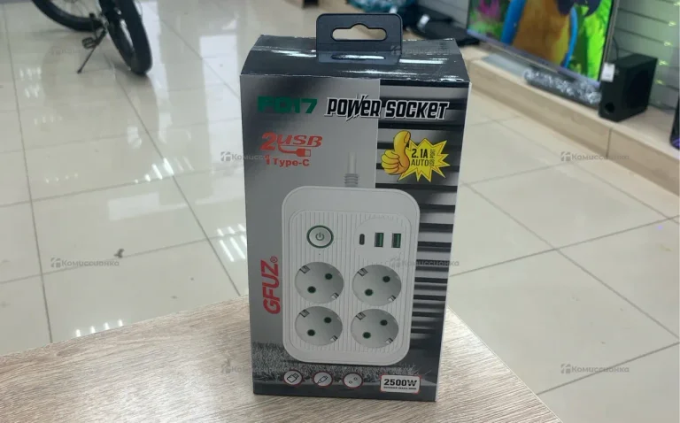 сетевой филтр gfuzf FO17 4розетки